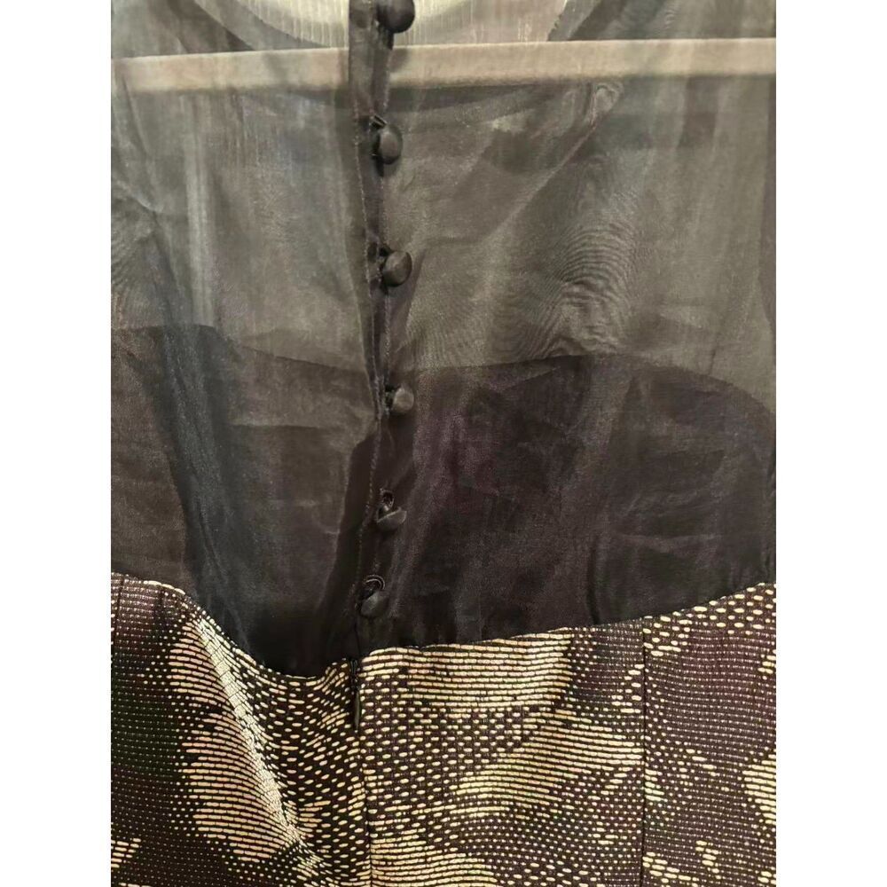 Carolina Herrera Knee-Length Dress US 10 Black - Picture 14 of 15